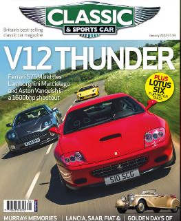 Zeitschriftencover Classic & Sportscar UK