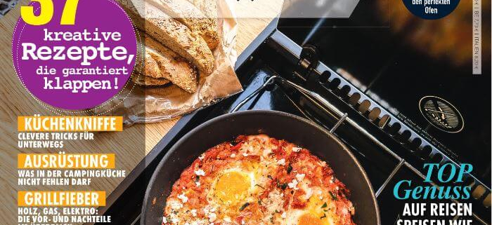 Zeitschriftencover CAMPING Food Guide