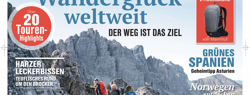 Zeitschriftencover trekking-Magazin Spezial