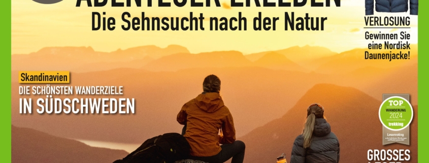 Zeitschriftencover trekking-Magazin